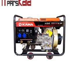 موتوربرق و دیزل جوش کاما دیزلی مدل KAMA KDE6500EW